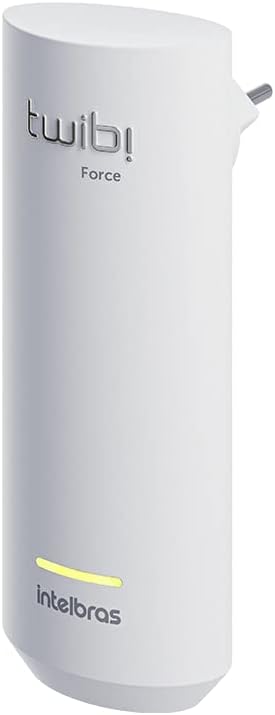 Repetidor Mesh Wi-fi 5 Dual Band Twibi Force Plug Branco Intelbras