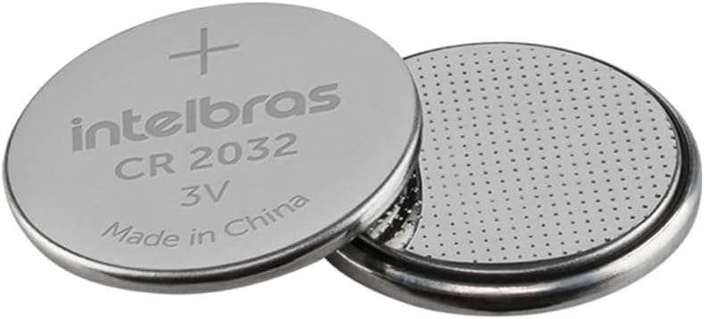 Bateria De Litio Intelbras Blister 5 Unidades Cr 2032