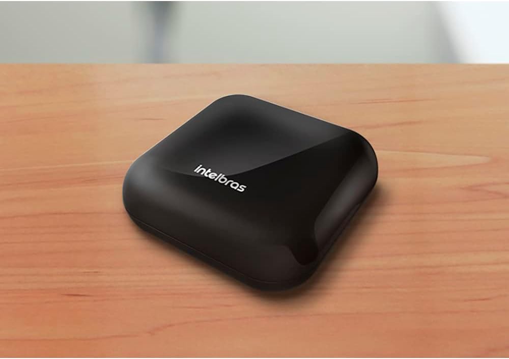 Smart Controle Universal Infravermelho IZY Connect Preto Intelbras