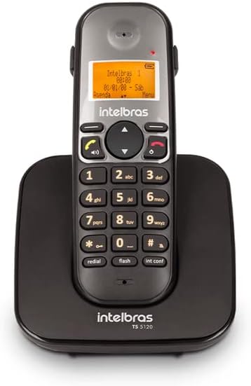 Ramal Sem Fio Digital TS 5121 Preto Intelbras