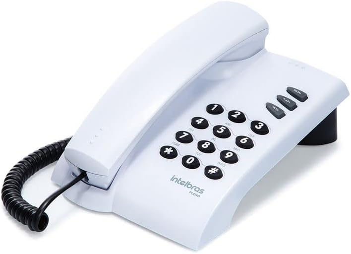Telefone com Fio Pleno Cinza Ártico Intelbras
