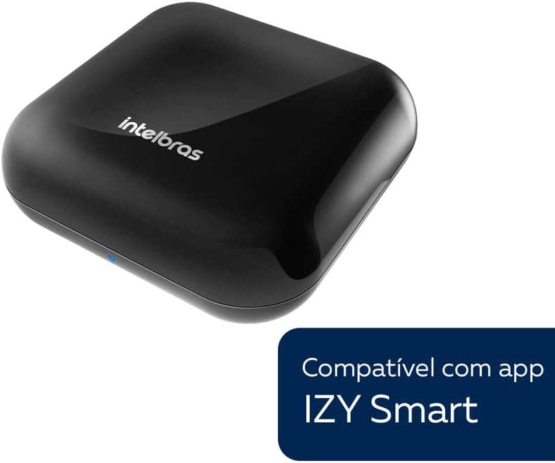 Smart Controle Universal Infravermelho IZY Connect Preto Intelbras