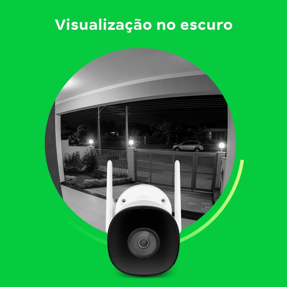Câmera Inteligente Full HD iM5 SC com cartão MicroSD 32GB Intelbras