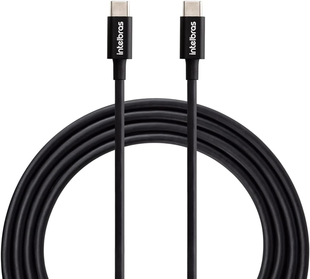 INTELBRAS Cabo USB-C 1,2m PVC EUCC 12PP Preto