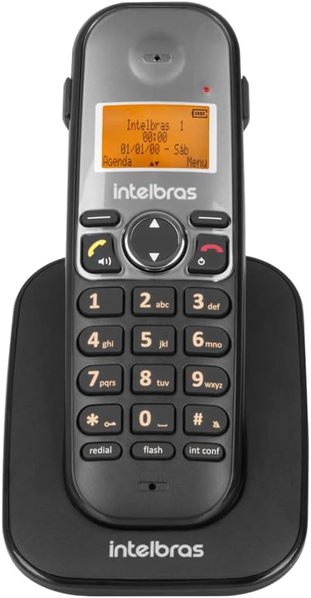 Ramal Sem Fio Digital TS 5121 Preto Intelbras
