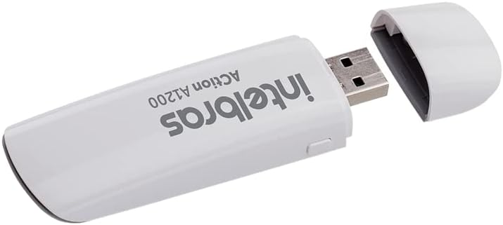 Adaptador USB Wireless Dual Band ACtion A1200 Branco Intelbras