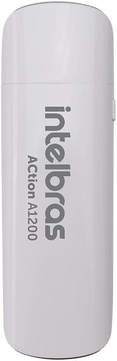 Adaptador USB Wireless Dual Band ACtion A1200 Branco Intelbras