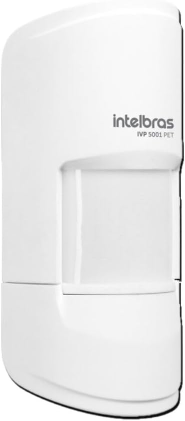 Sensor Infravermelho Intelbras IVP 5001 PET - Passivo - com Pet Immunity até 20Kg
