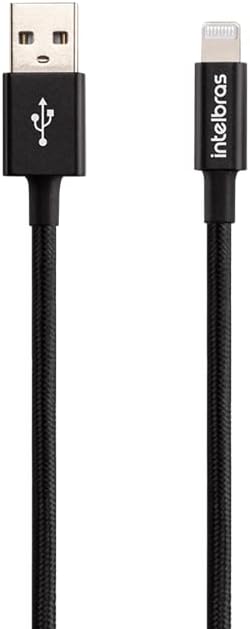 Cabo Lightning em nylon 1,5 m EUAL 15NB Branco Intelbras