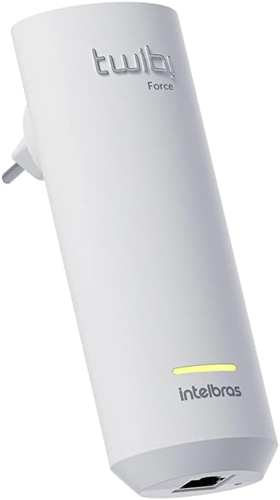 Repetidor Mesh Wi-fi 5 Dual Band Twibi Force Plug Branco Intelbras