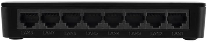 Switch 8 Portas Fast Ethernet SF 800 Q+ Preto Intelbras