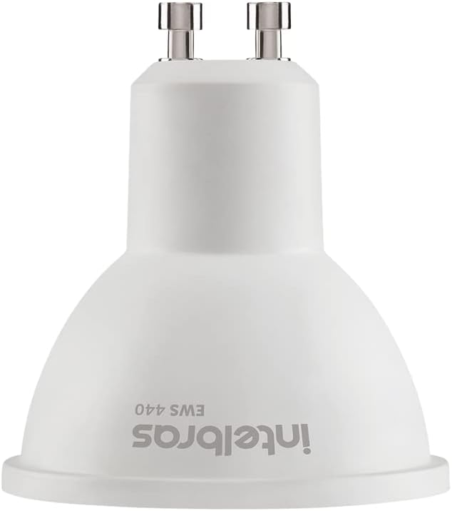 Lâmpada LED Spot Smart Wi-Fi Compatível com Alexa EWS 440 Branco Intelbras