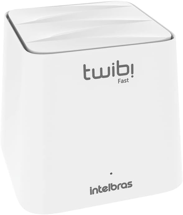 Sistema Wi-fi Mesh Intelbras Duas Unidades Twibi Fast Branco