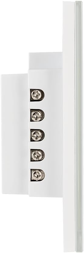 Interruptor Touch Inteligente Compatível Com Alexa Com 2 Teclas EWS 1002 Branco Intelbras