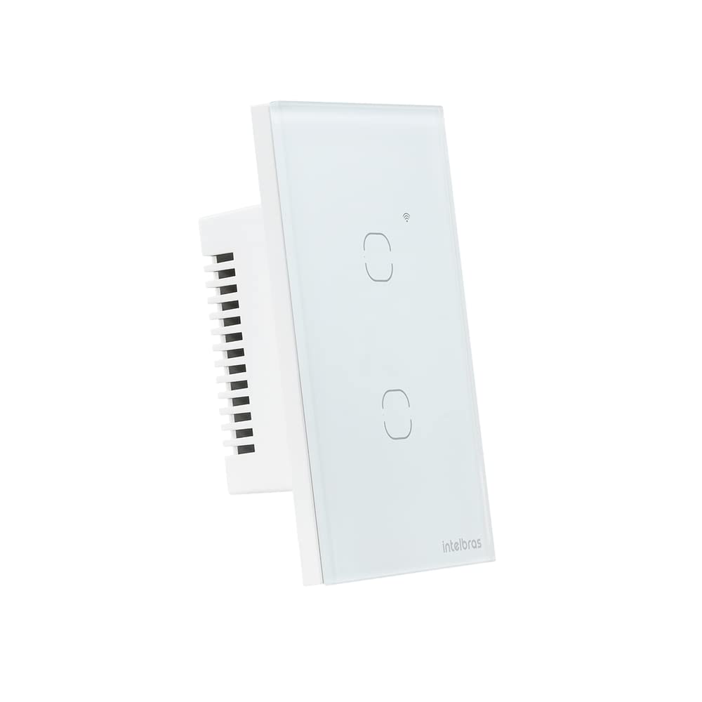 Interruptor Smart Wi-Fi Touch 2 Intelbras EWS 1002 Branco