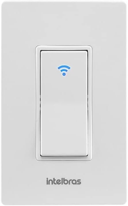 Interruptor Inteligente Izy Smart WiFi EWS 101 I Branco Intelbras