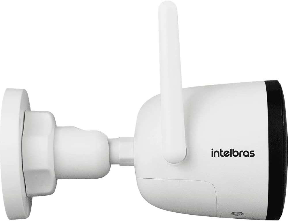 Câmera de Vídeo Externa Smart Compatível com Alexa Wi-fi IZC 1005 Branco Intelbras