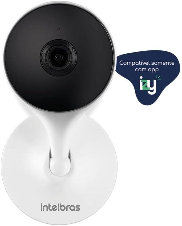 Câmera de Segurança Interna Izy Smart Compatível com Alexa Wi-fi IZC 1003 Branco Intelbras