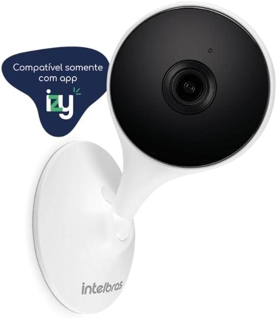 Câmera de Segurança Interna Izy Smart Compatível com Alexa Wi-fi IZC 1003 Branco Intelbras