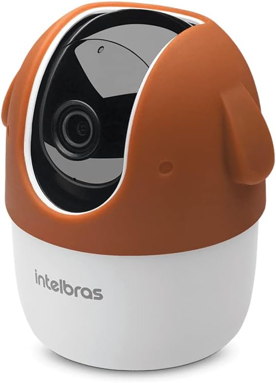 Capa de Silicone para Câmera iM4 Intelbras Cachorro Marrom