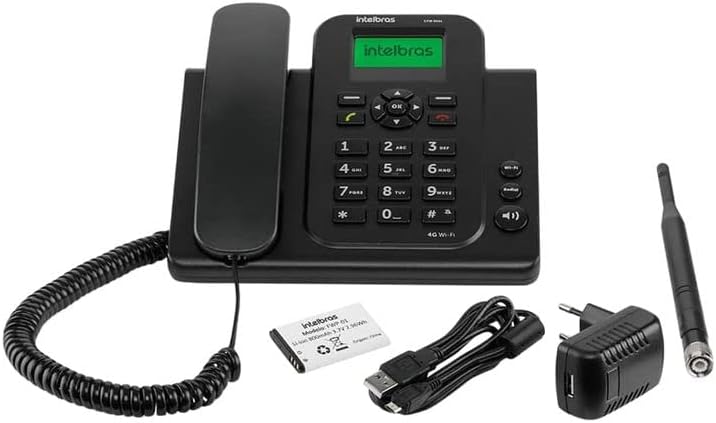 Telefone Celular Fixo 4G com Wi-fi CFW 9041 Preto Intelbras