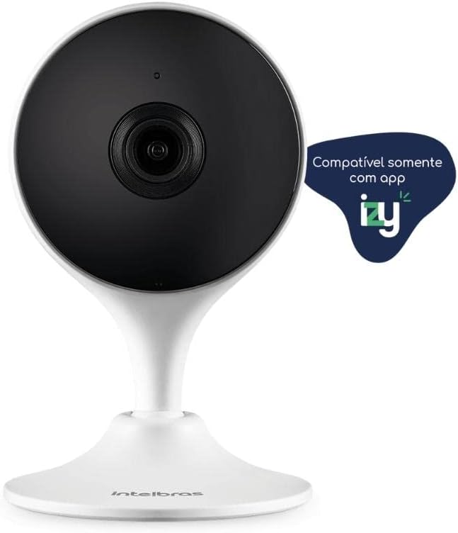 Câmera de Segurança Interna Izy Smart Compatível com Alexa Wi-fi IZC 1003 Branco Intelbras
