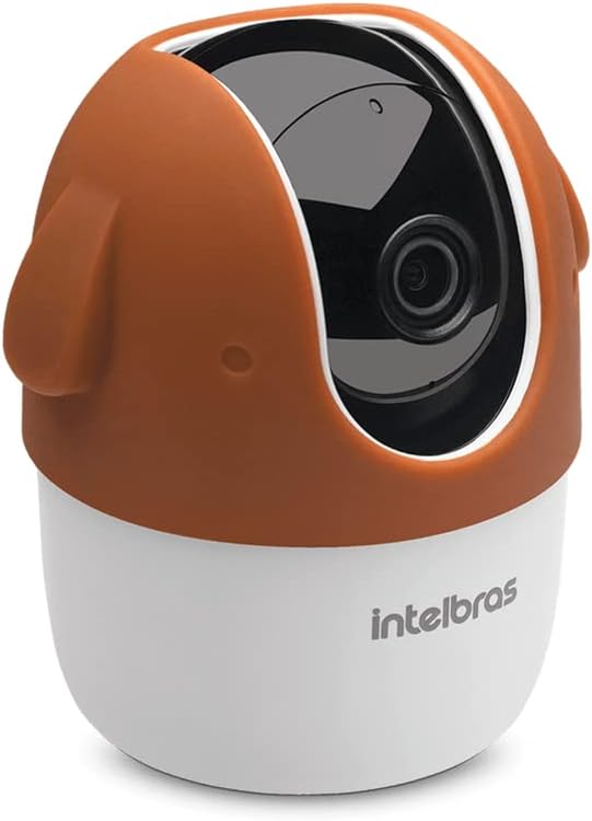 Capa de Silicone para Câmera iM4 Intelbras Cachorro Marrom