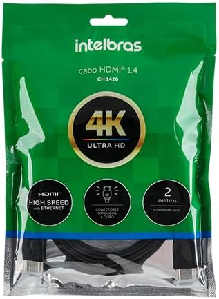 Cabo HDMI 1.4 de 2,0m CH 1420 Intelbras
