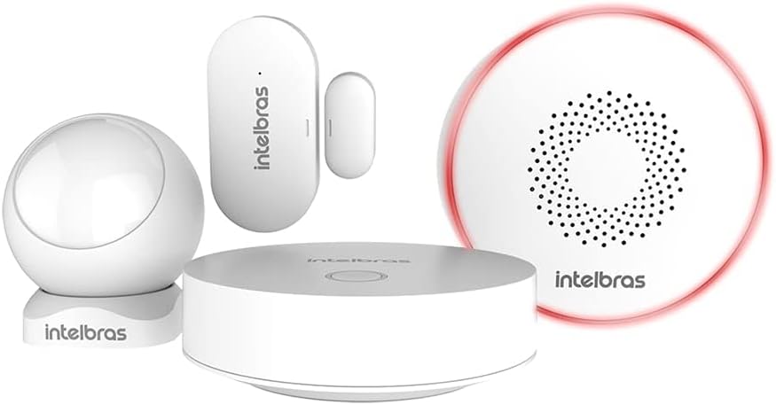 Sistema de Segurança Inteligente intelbras Izy Smart ISS 1001 Branco