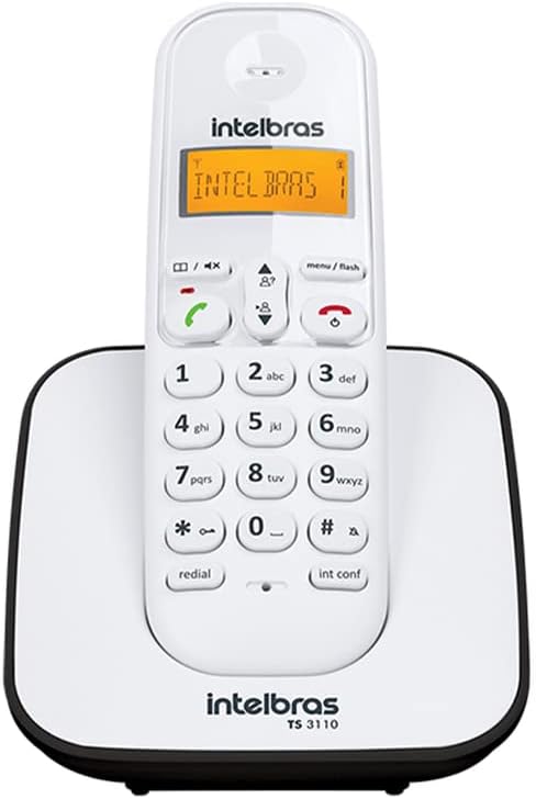 Ramal de Telefone sem Fio TS3111 Preto Intelbras