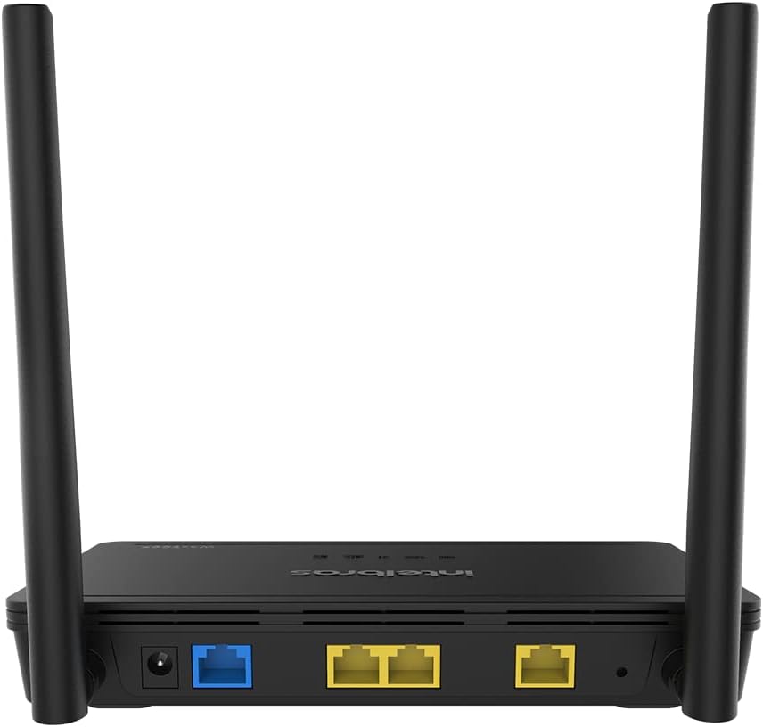 Roteador Residencial Wireless Wi-Force W4-300F Preto Intelbras