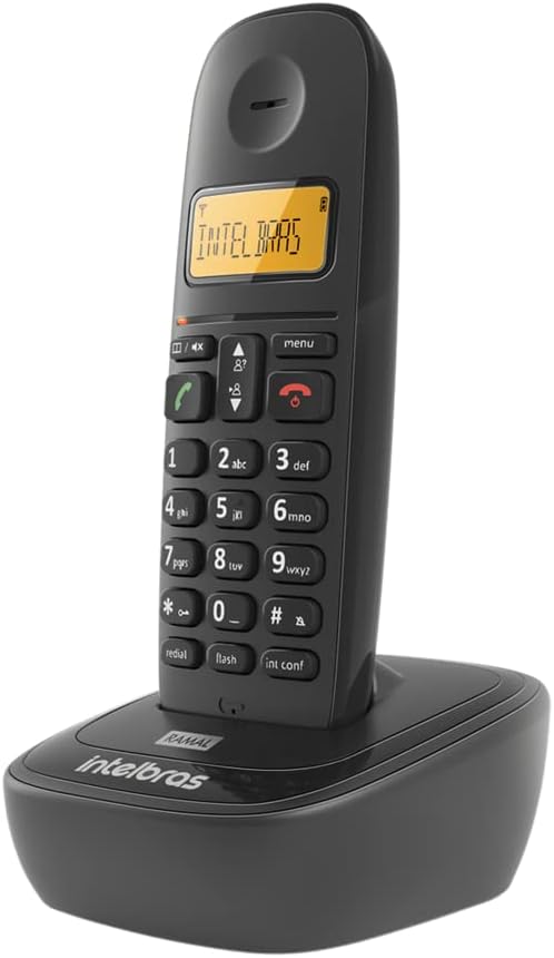 Ramal Sem Fio Digital TS 2511 Preto Intelbras