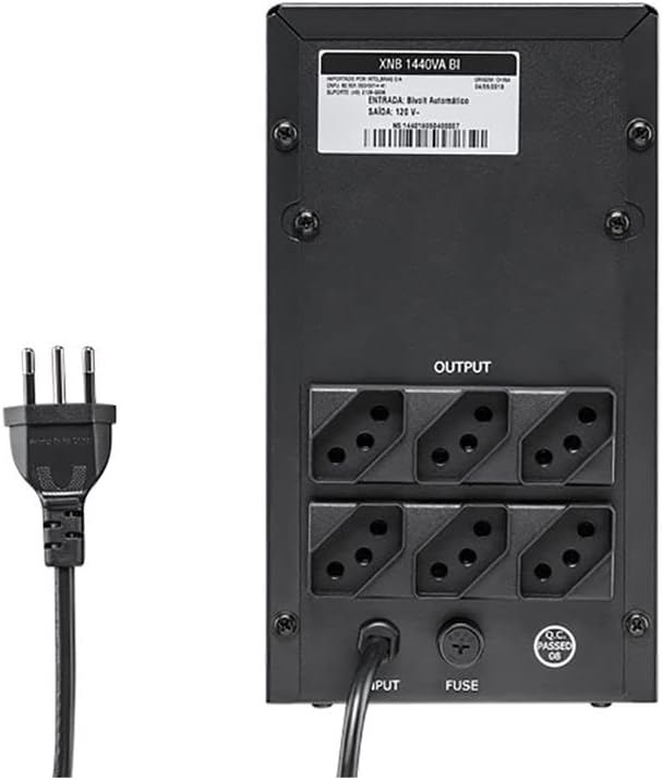 Nobreak Interactive XNB 1800 220v Preto Intelbras