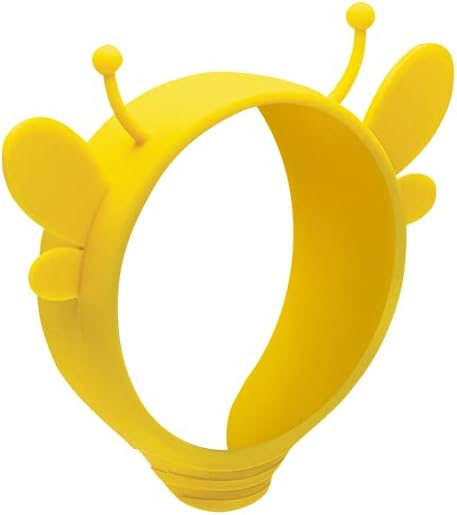 Capa de Silicone para Câmera iM3 Intelbras Abelha Amarelo