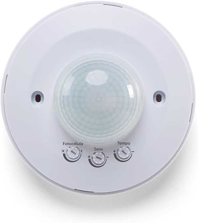 Sensor de Presença para Iluminação ESP 360 + Branco Intelbras