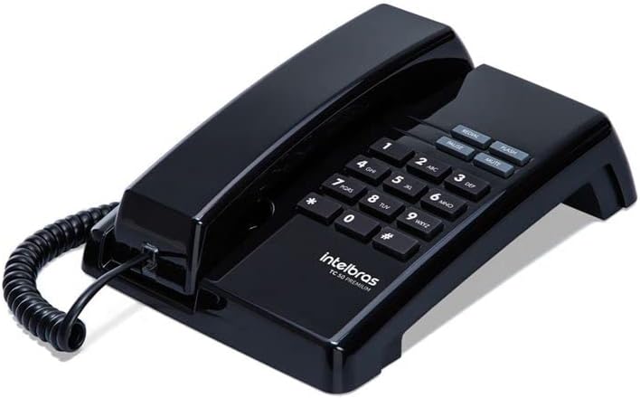 Telefone TC 50 Premium Preto Intelbras