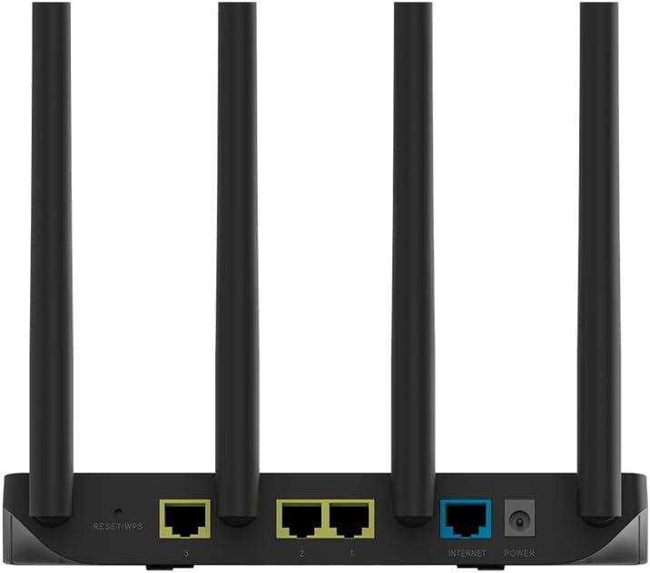 Roteador Wireless Intelbras Wi-force W5-1200F Preto