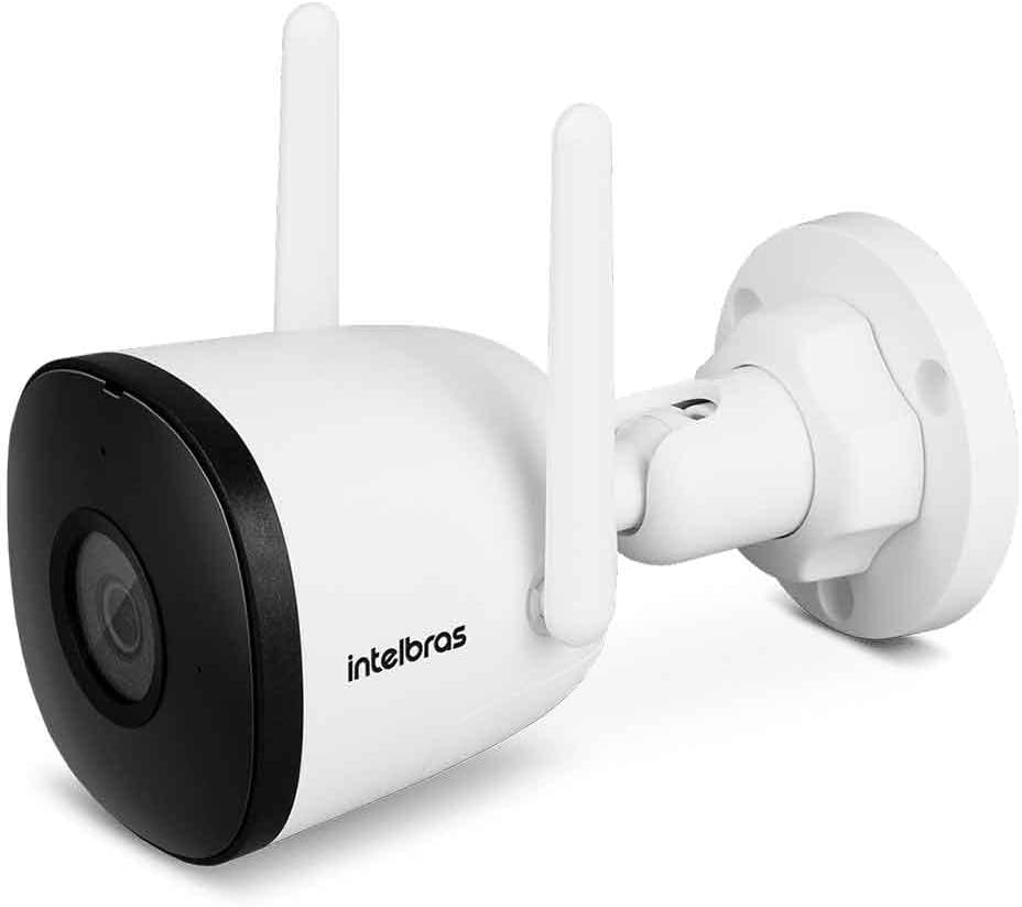 Câmera Inteligente Compatível com Alexa Wi-Fi Full HD iM5 SC Branco Intelbras