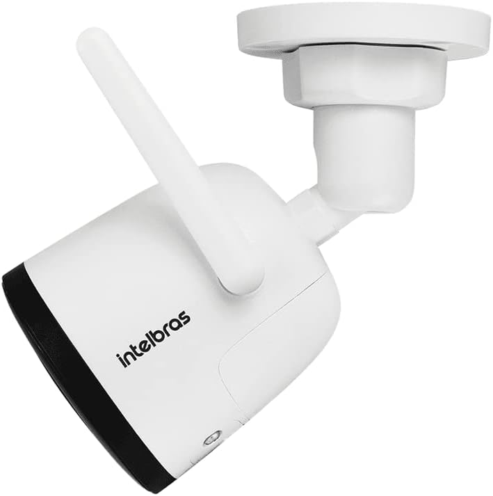 Câmera de Vídeo Externa Smart Compatível com Alexa Wi-fi IZC 1005 Branco Intelbras