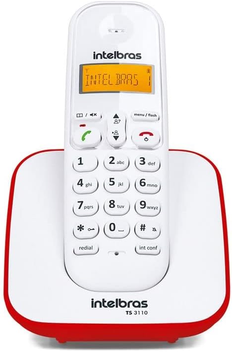 Ramal de Telefone sem Fio TS3111 Preto Intelbras