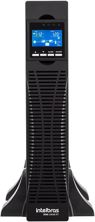 intelbras Nobreak Online Rack Torre DNB 1.5kVA 120V RT Preto, Grande