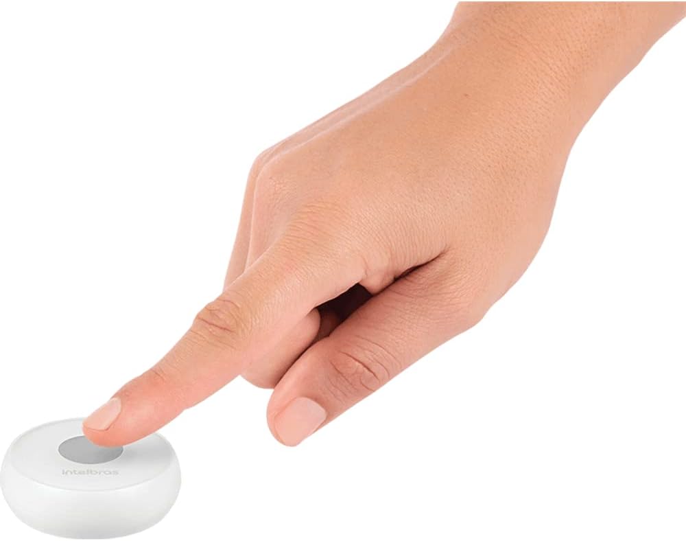 Minibotão Smart ISW 1001 Branco Intelbras