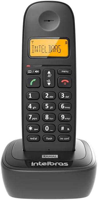 Ramal Sem Fio Digital TS 2511 Preto Intelbras