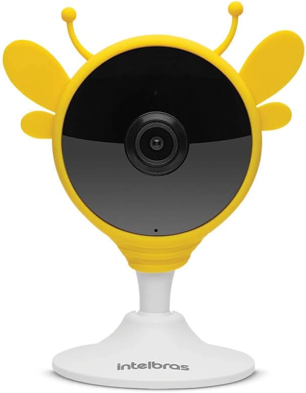 Capa de Silicone para Câmera iM3 Intelbras Abelha Amarelo