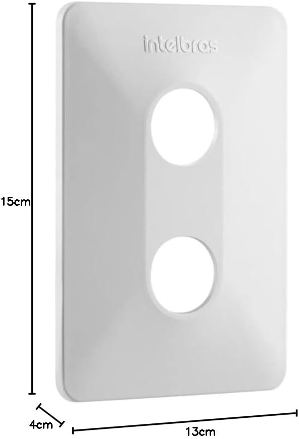 Sensor de Presença para Iluminação com Interruptor ESPI 180 E+ Branco Intelbras