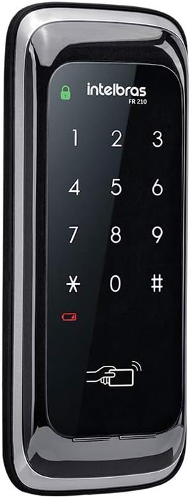 Fechadura Digital FR 210 Preto Intelbras