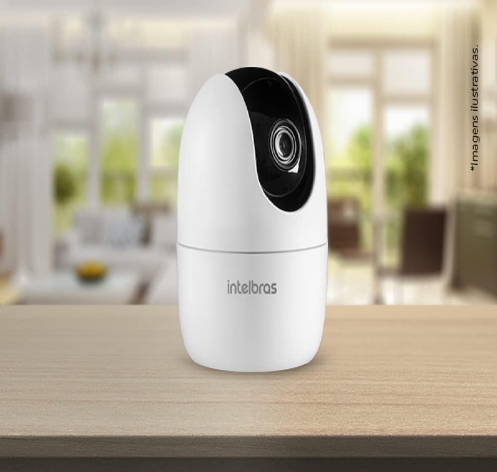 Câmera de Vídeo Wi-Fi Smart IZC 1004 Branco Intelbras