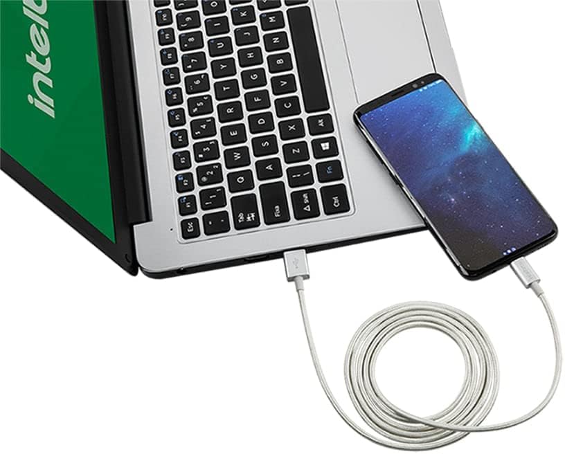 INTELBRAS Cabo USB-C 1,5m Nylon EUAC 15NP Preto