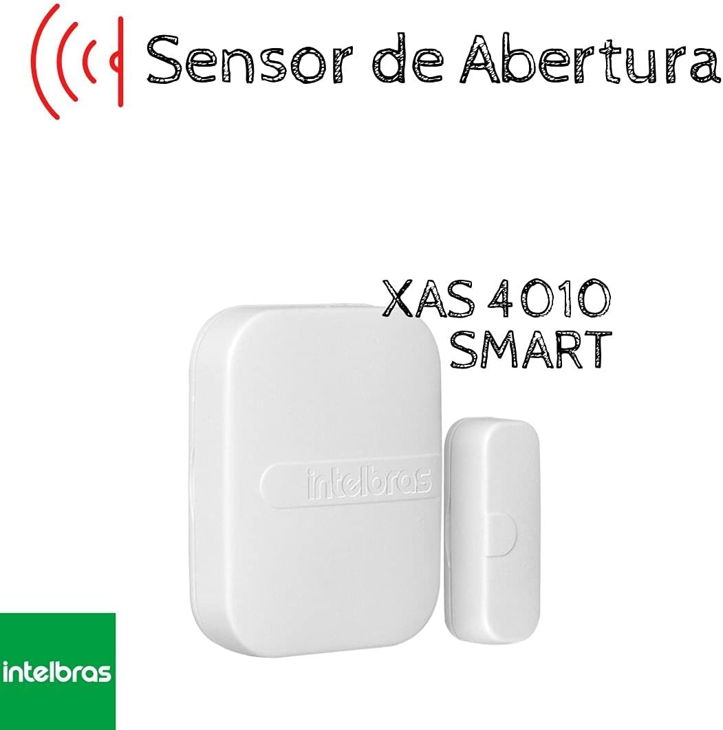 Sensor De Alarme Magnético Sem Fio Xas 4010 Intelbras