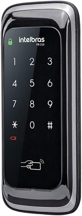 Fechadura Digital FR 210 Preto Intelbras